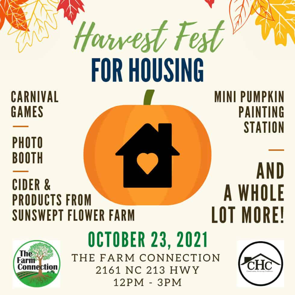 Announcing the First Harvest Festival for Housing! - CHC Madison County NC